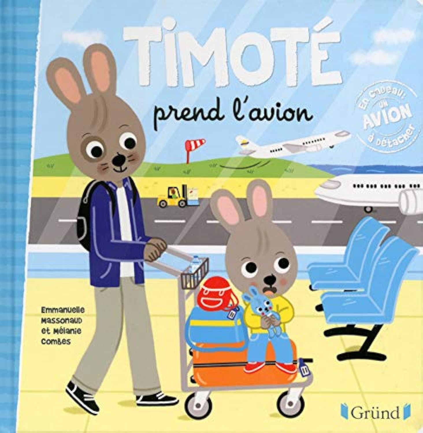 Timoté prend l'avion – Album jeunesse – À partir de 2 ans