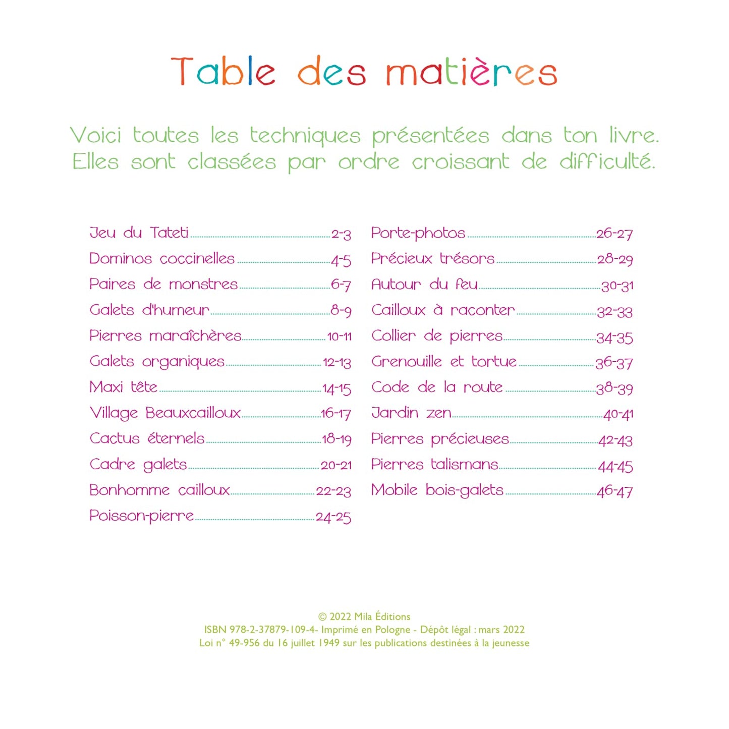 Mon petit atelier d’artiste : Cailloux et galets