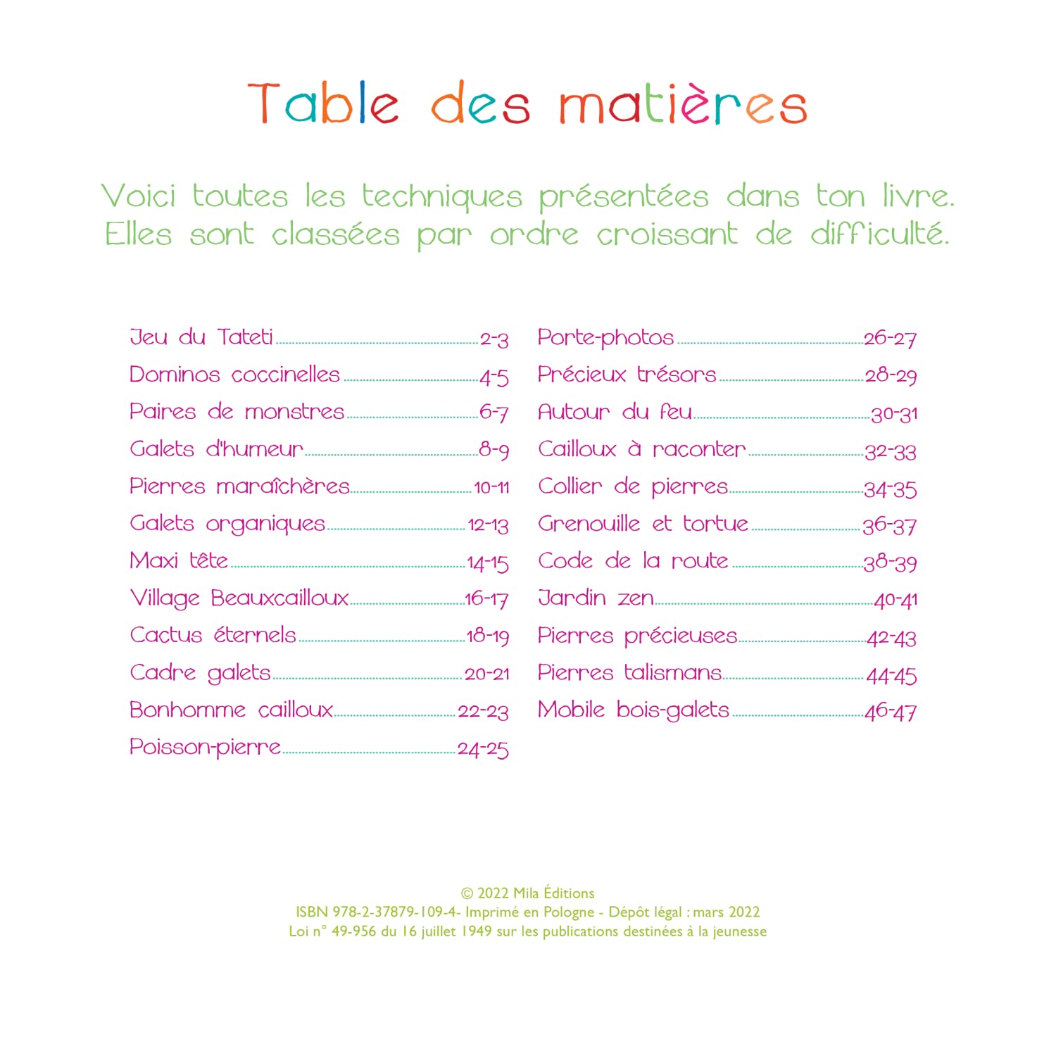 Mon petit atelier d’artiste : Cailloux et galets