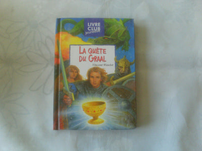 LA QUETE DU GRAAL LIVRE CLUB JEUNESSE