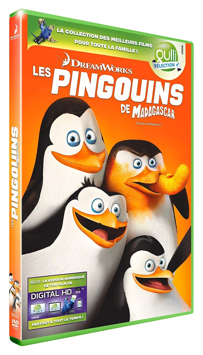 Les Pingouins de Madagascar [DVD + Digital HD]