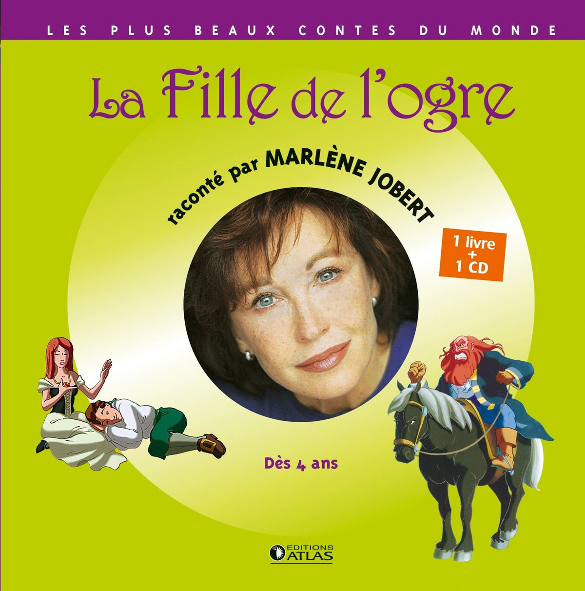La Fille de l'ogre: Livre CD