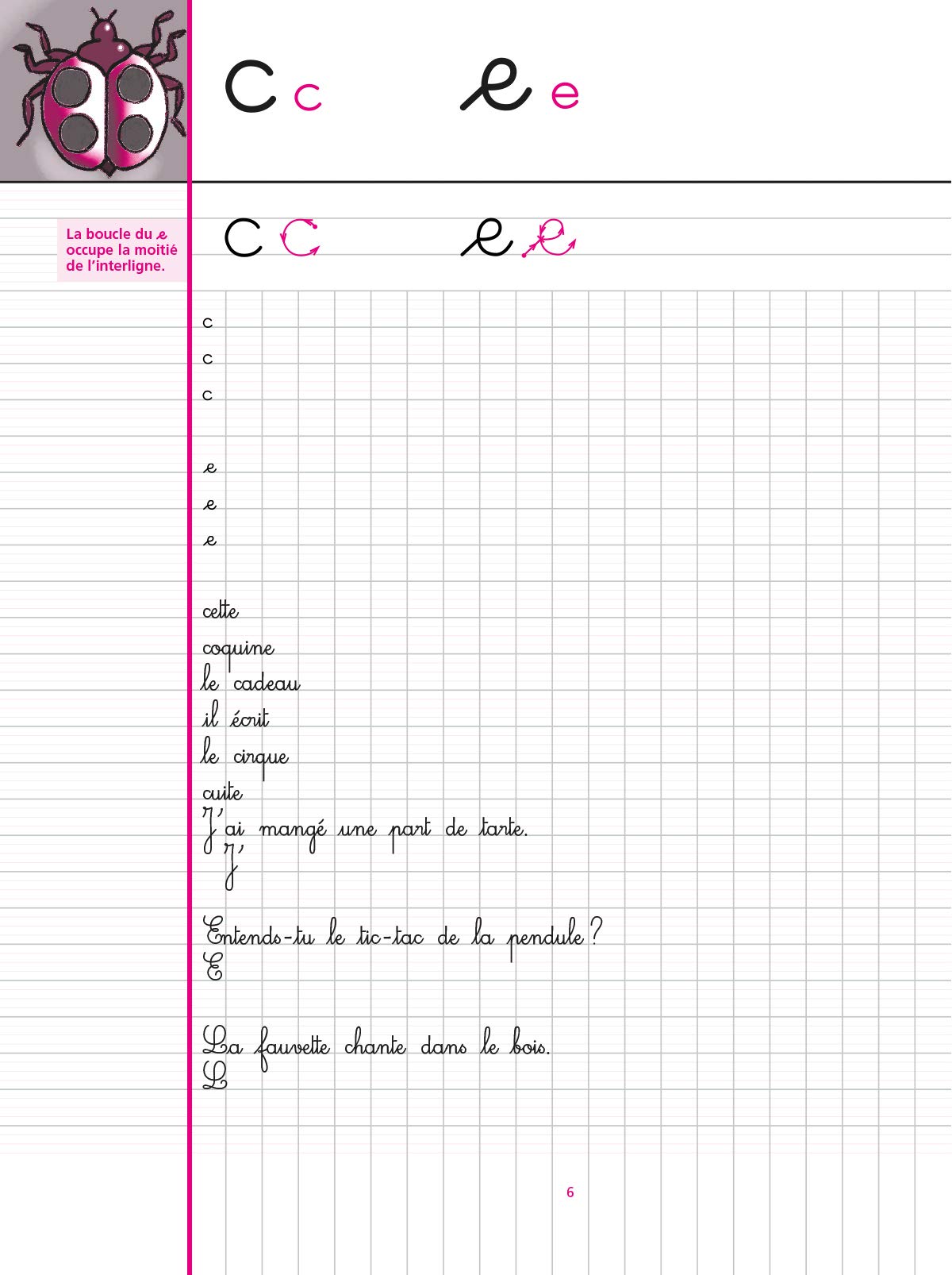 Cahier d'écriture CM1 / CM2