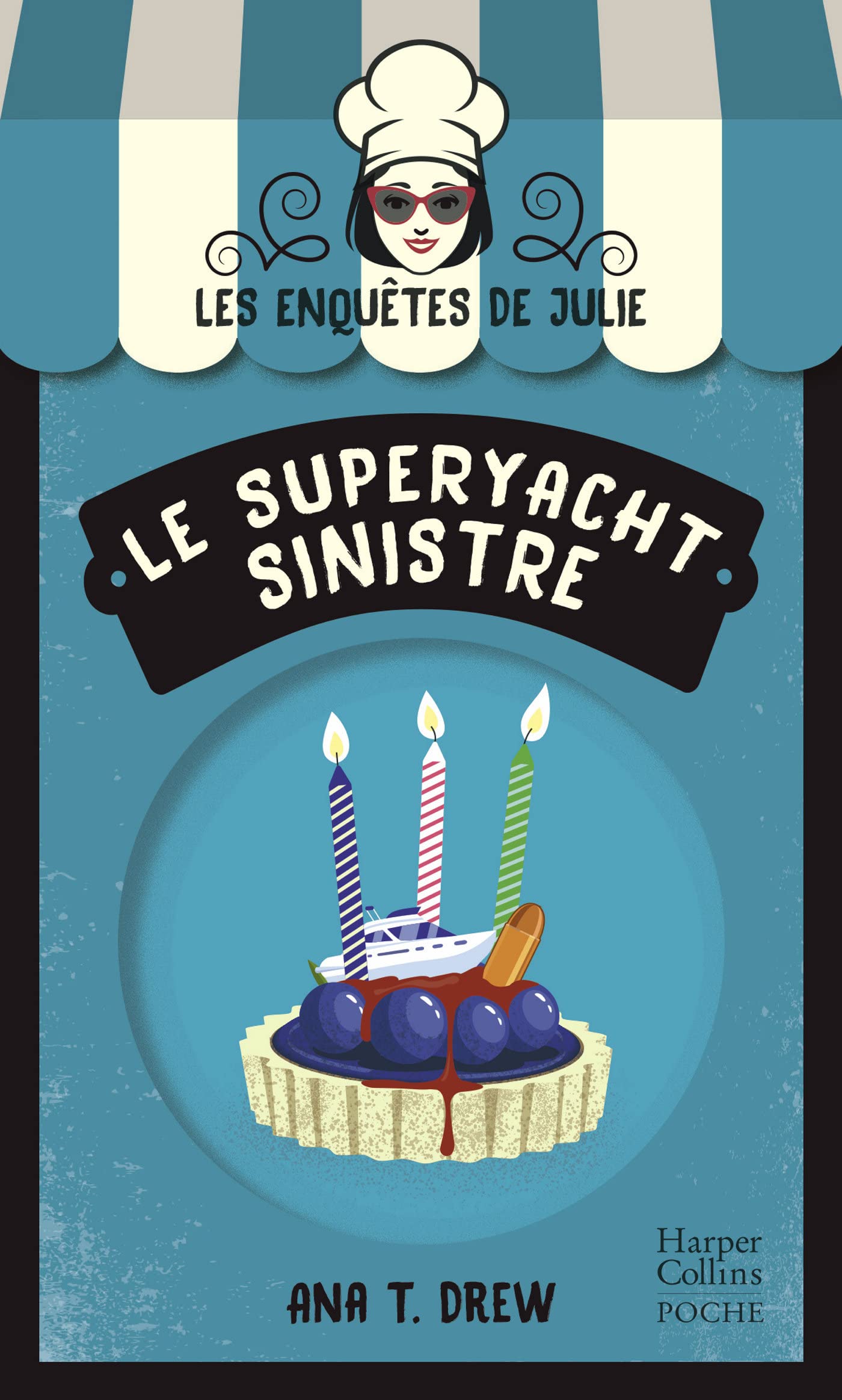 Le Superyacht sinistre: La nouvelle saga Cosy Mystery sur fond de pâtisserie !