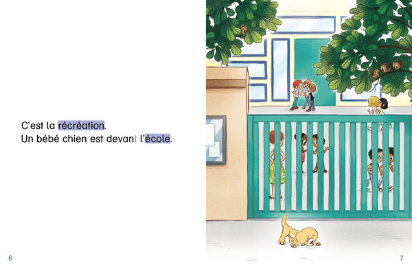 Je suis en CP - Niveau 1 - Un chien à l'école