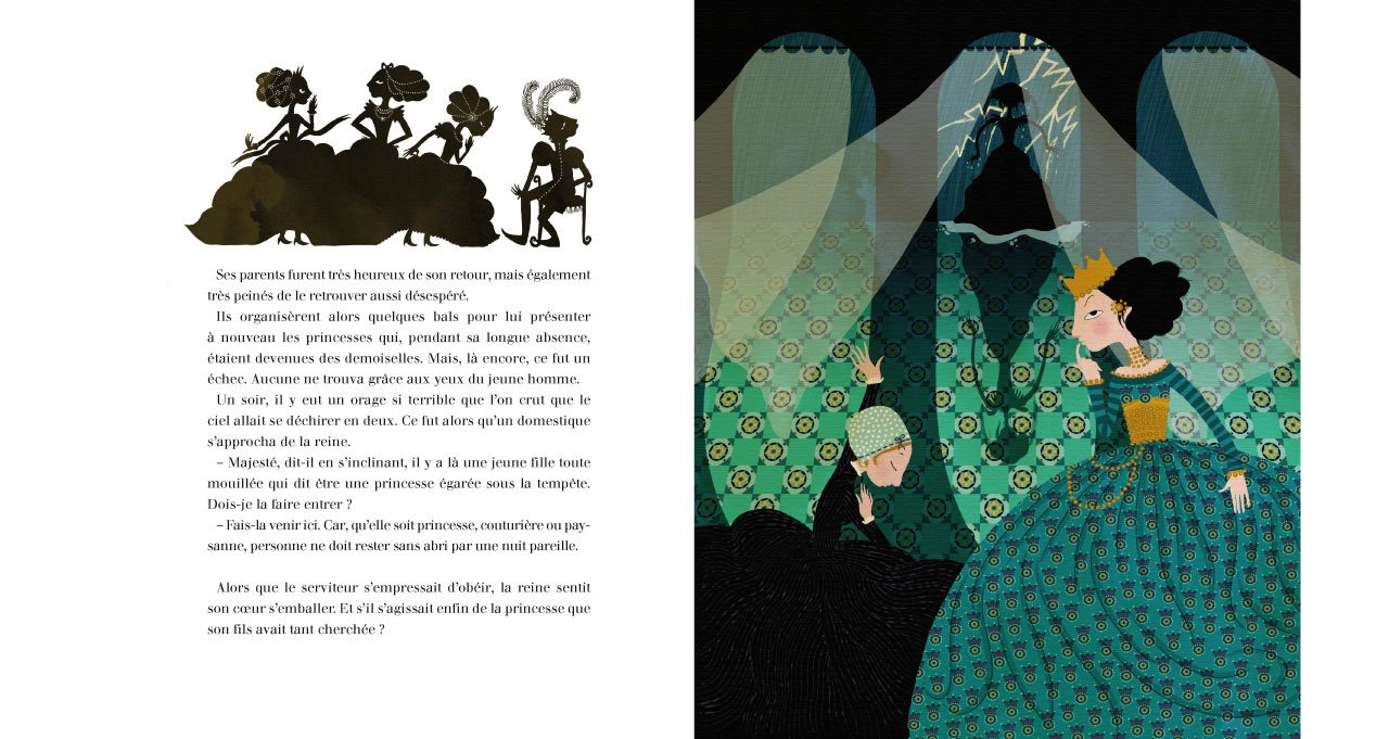 Minicontes classiques : La princesse au petit pois