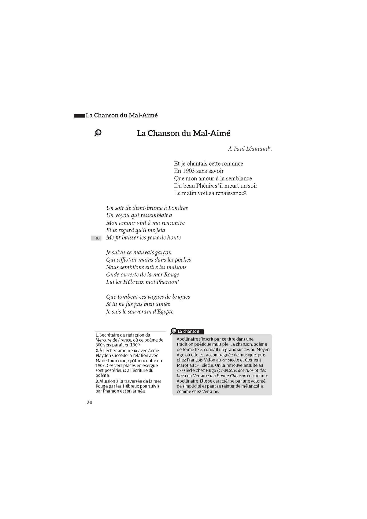 Alcools - Apollinaire