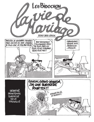 Les Bidochon, Tome 13 : La vie de mariage (Petit Format)