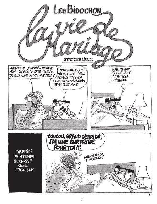 Les Bidochon, Tome 13 : La vie de mariage (Petit Format)