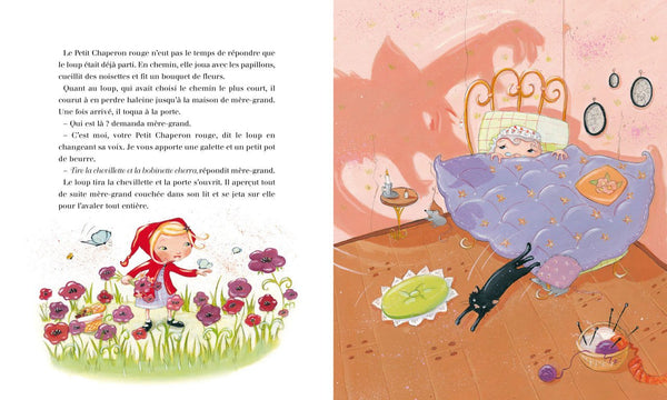 Minicontes classiques : Le petit chaperon rouge