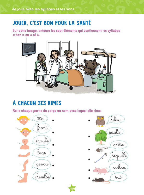 Mon année en jeux CE1-CE2: Français - Maths