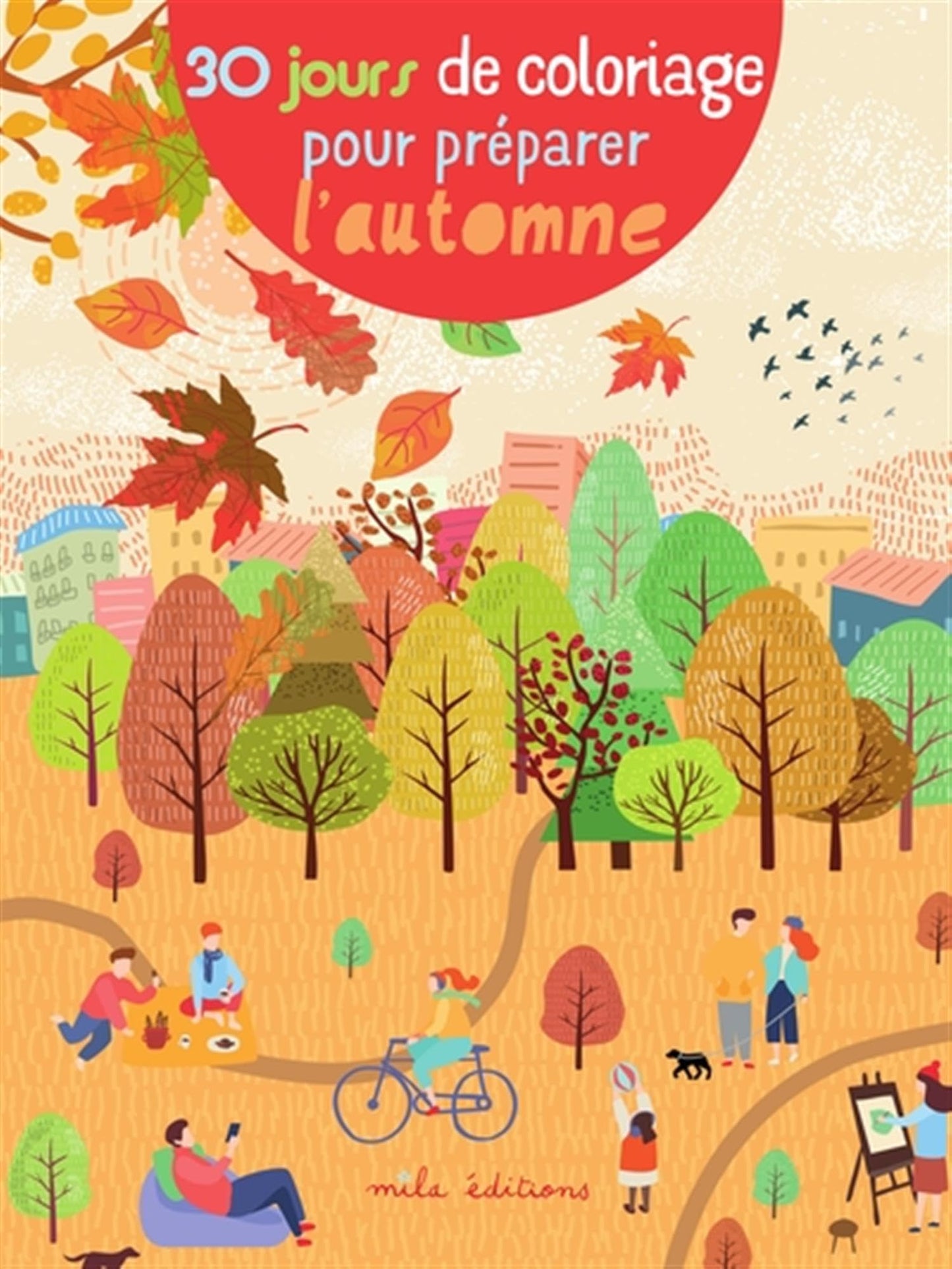 30 jours de coloriage pour préparer l'automne