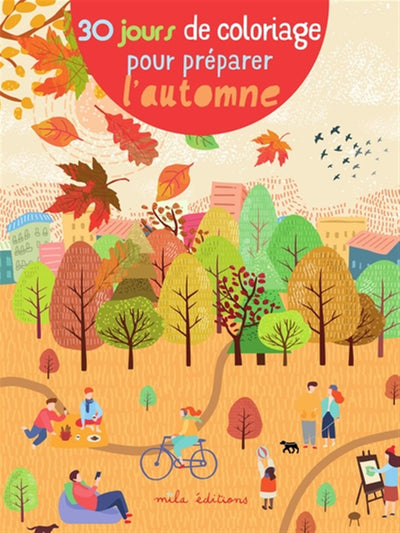 30 jours de coloriage pour préparer l'automne