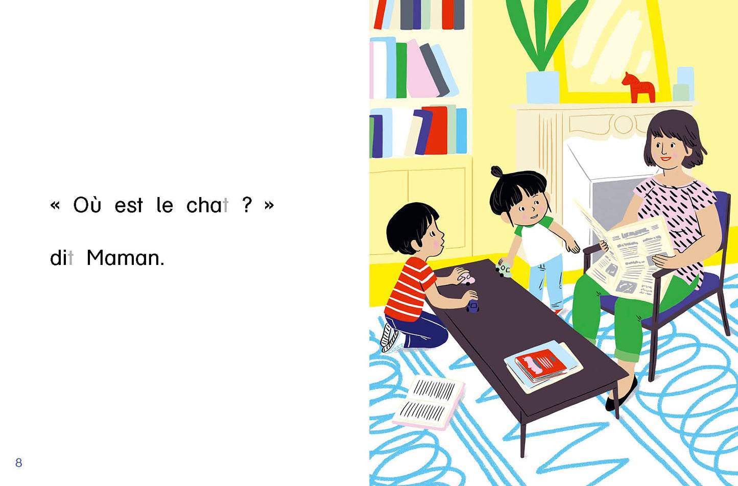 Je rentre en CP - Je déchiffre - Sacha joue à cache-cache - Dès 5 ans