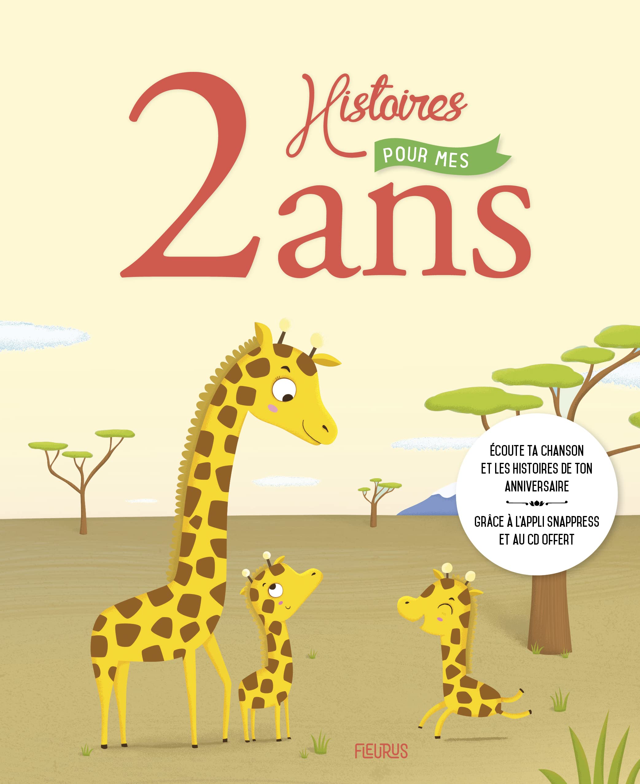 2 histoires pour mes 2 ans (+ CD)