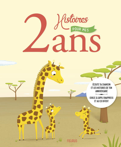 2 histoires pour mes 2 ans (+ CD)