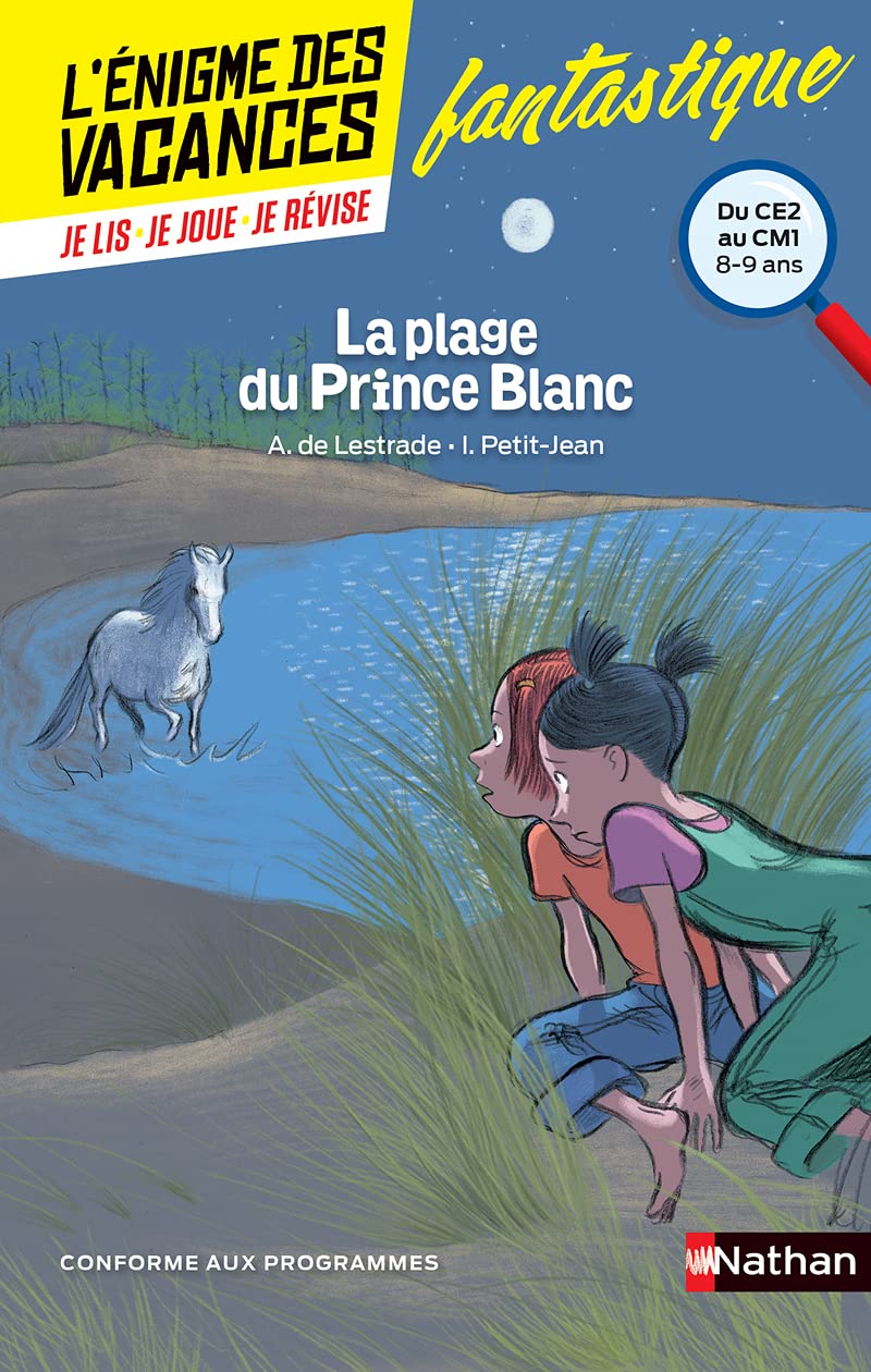 L'énigme des vacances - La plage du Prince Blanc - Un roman-jeu pour réviser les principales notions du programme - CE2 vers CM1 - 8/9 ans: Du CE2 au CM1