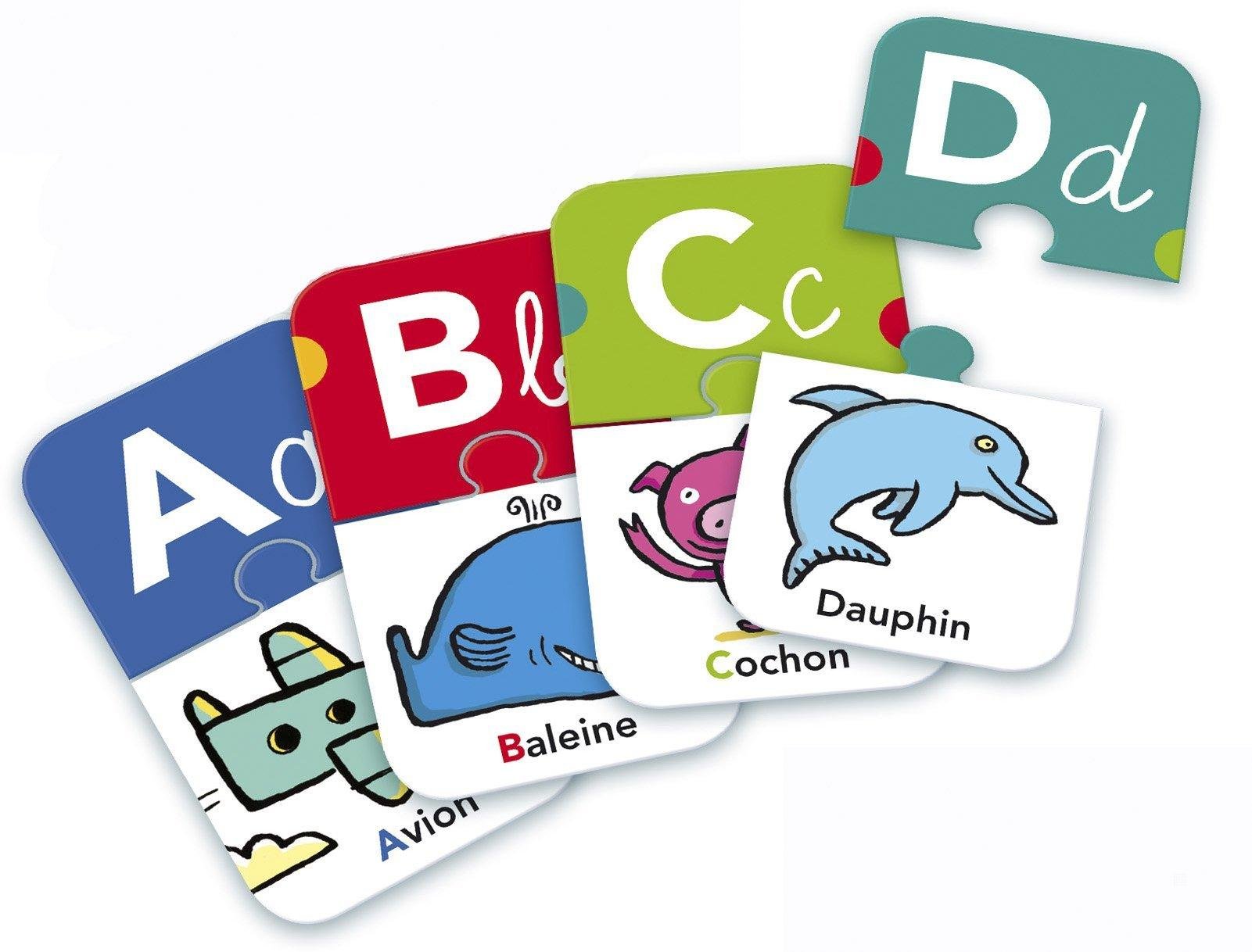 Nathan - Les Lettres - Jeu éducatif pour appréhender la Lecture et l'écriture dès 3 Ans