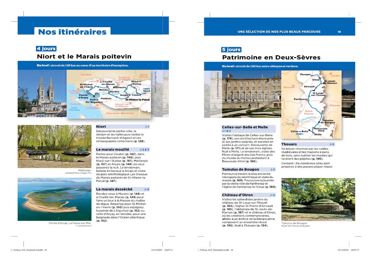 Guide Vert Poitou, Marais poitevin, Futuroscope