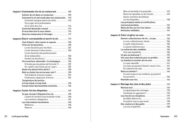 Le Vin Poche Pour les Nuls, 4e