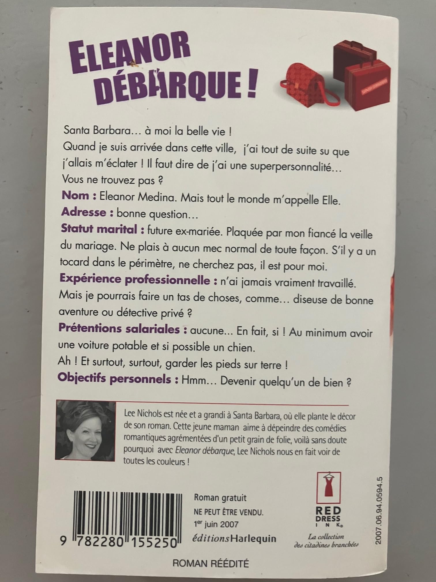 Eleanor debarque