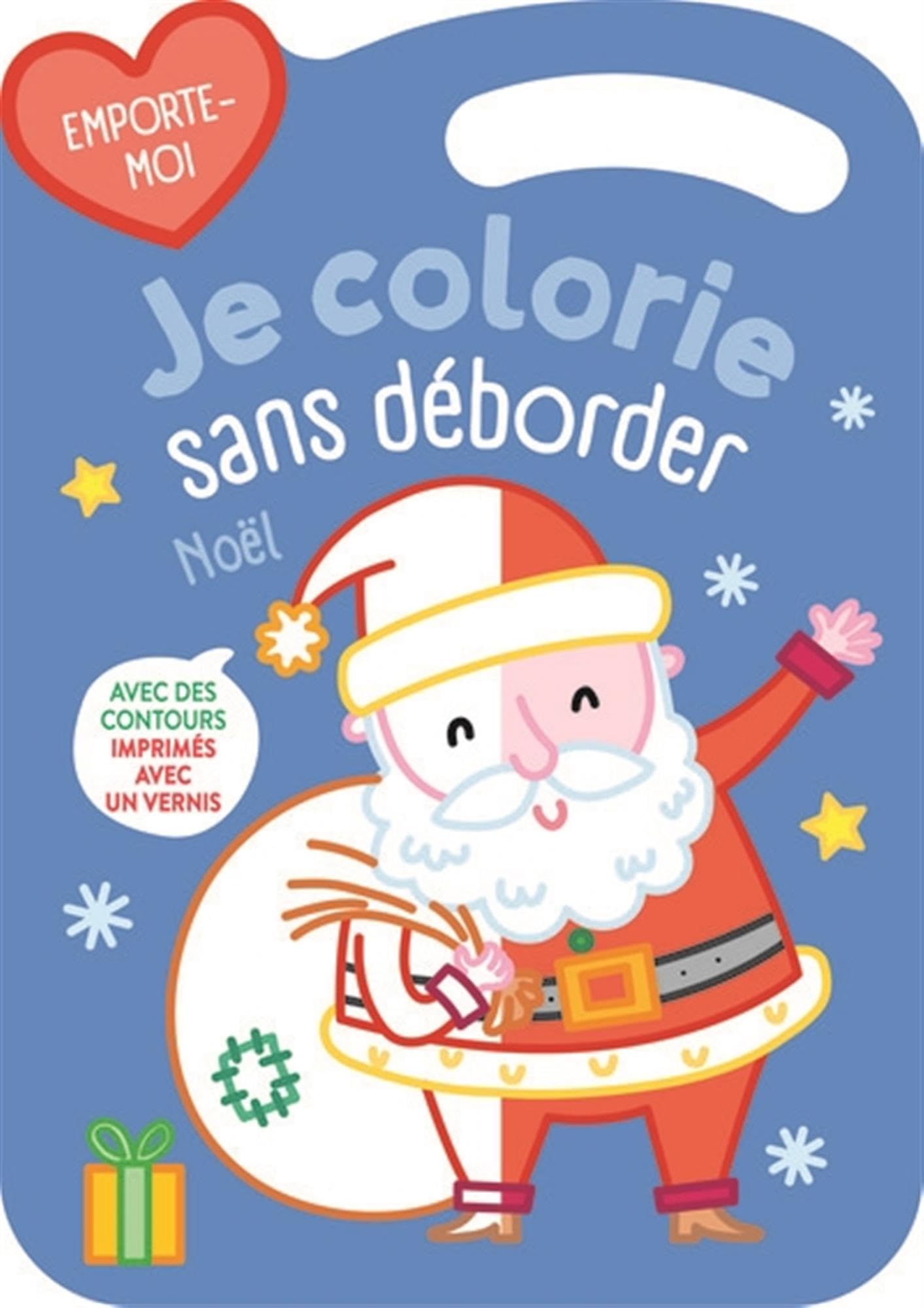 Je colorie sans déborder - Noël