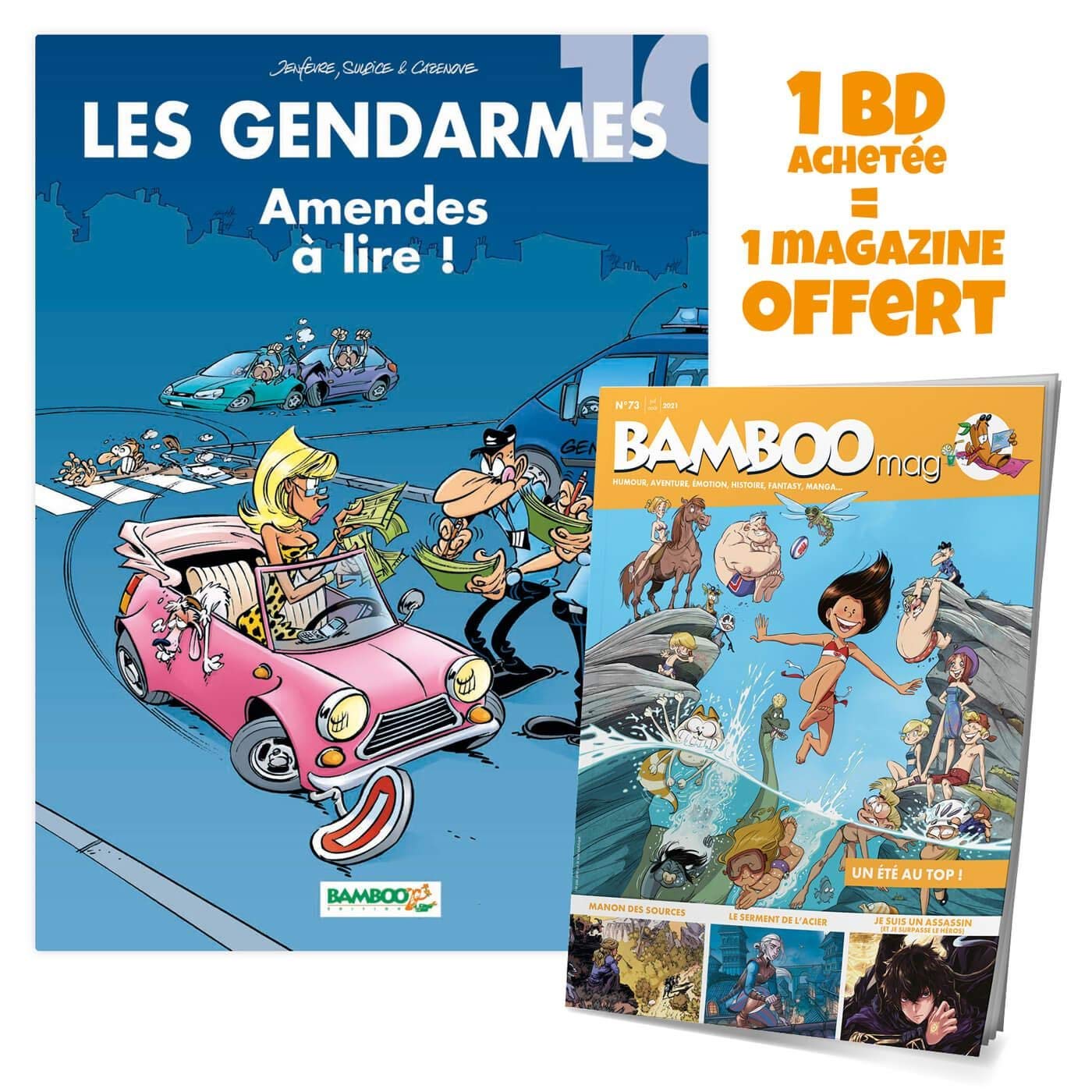 Les Gendarmes - tome 10 + Bamboo mag offert: Amendes à lire !
