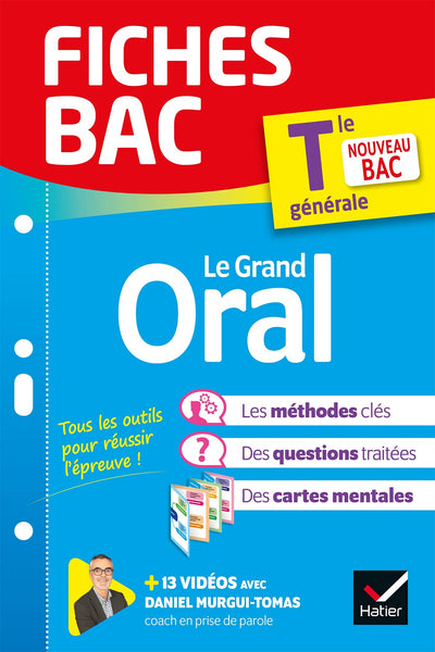 Fiches bac Le Grand Oral Tle générale - Bac 2024: nouveau bac