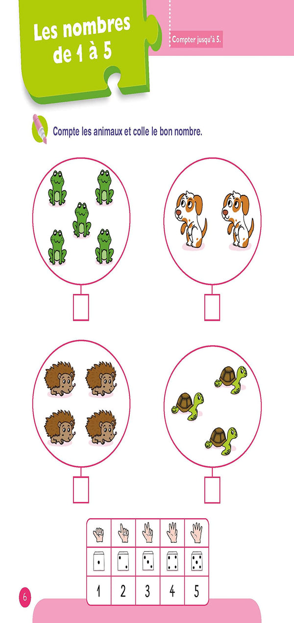 Maths Moyenne section 4-5 ans - A la maternelle: Les premiers apprentissages de la maternelle