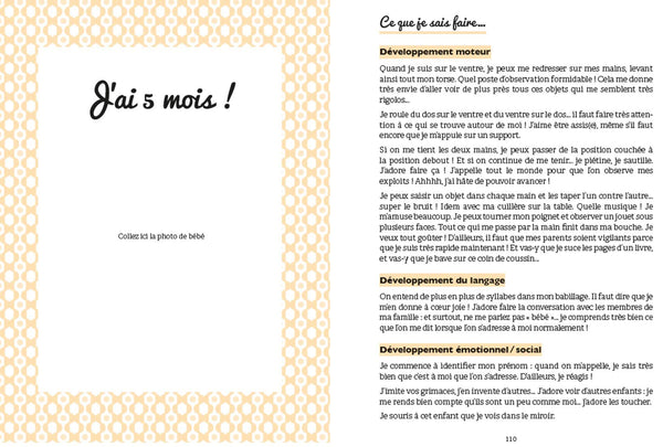Le journal de mon bébé, 3e édition