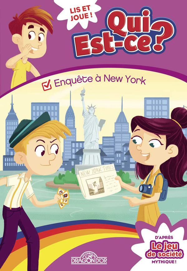 Qui est-ce ? - Enquête à New York - Roman d'enquête - Dès 7 ans (5)