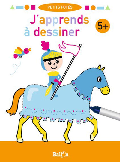 Petits futés j'apprends à dessiner 5+