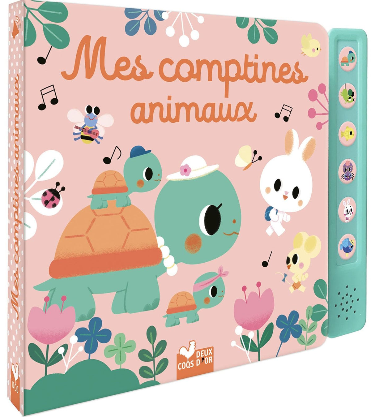 Mes comptines animaux - livre sonore avec boitier