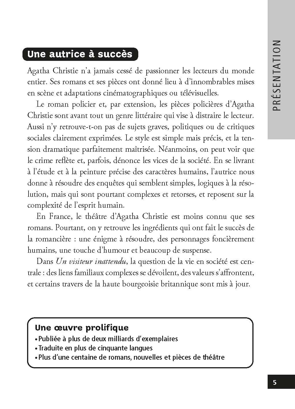 Un visiteur inattendu - Classiques & Contemporains