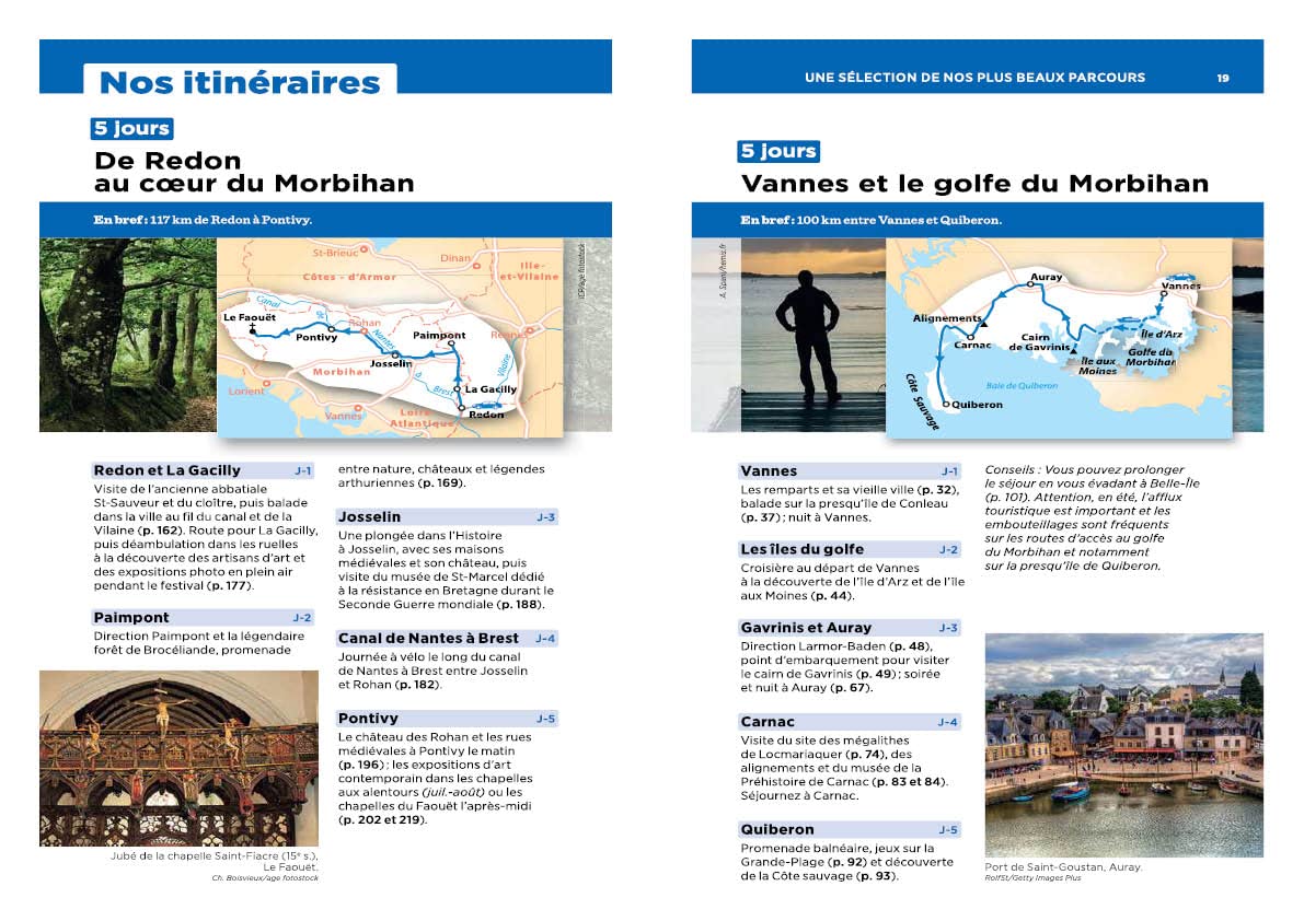 Guide Vert Bretagne Sud: Vannes Quimper Nantes