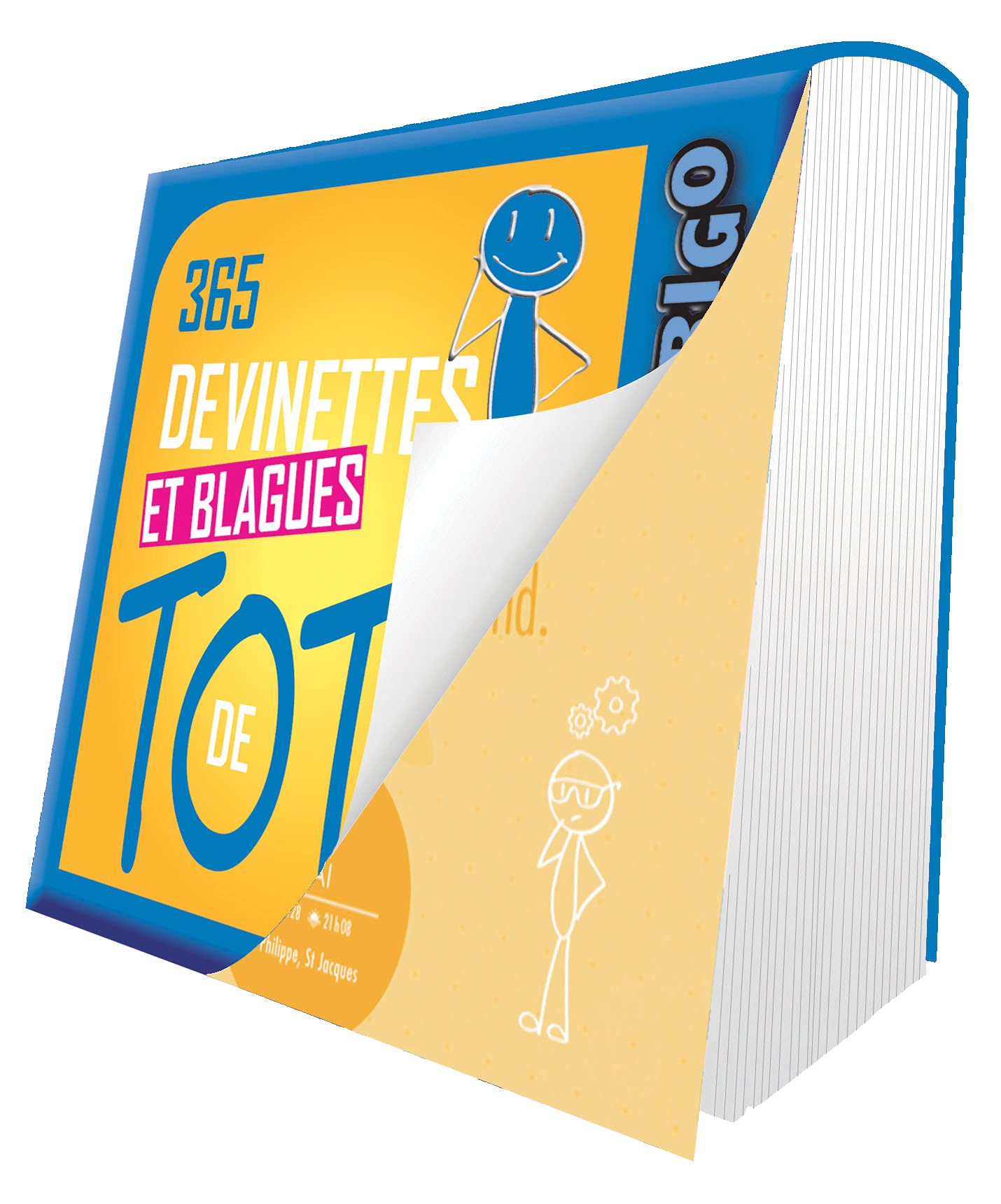 Magnetique Frigo 365 devinettes et blagues de toto