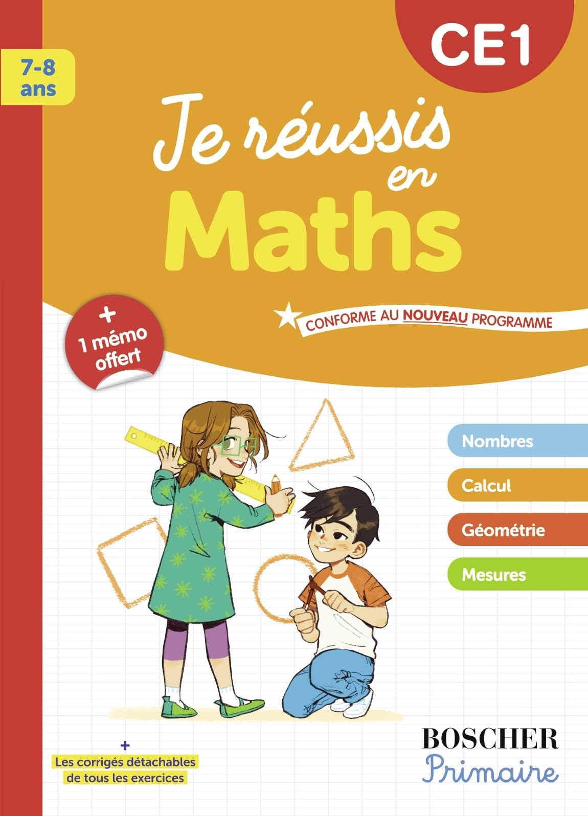 Je réussis en maths CE1: Nouvelle édition 2025