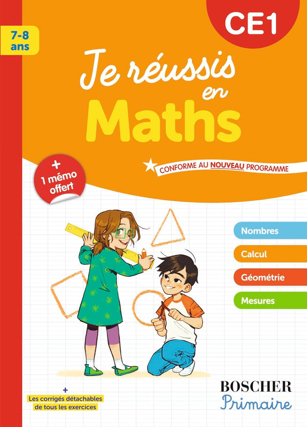 Je réussis en maths CE1: Nouvelle édition 2025
