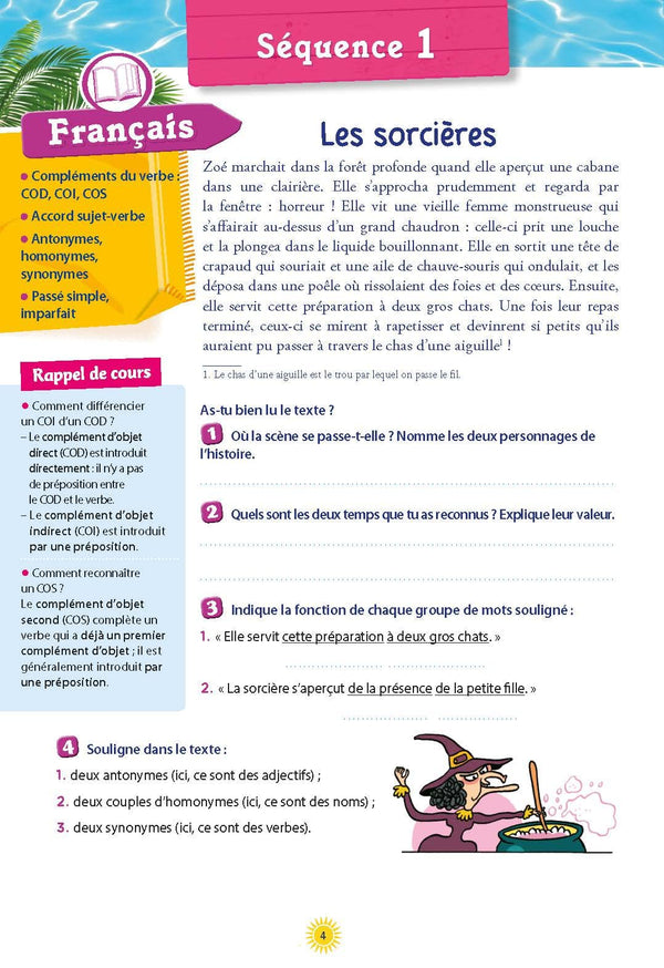 Cahier de vacances 2025, de la 6e vers la 5e: Magnard, l'inventeur des cahiers de vacances