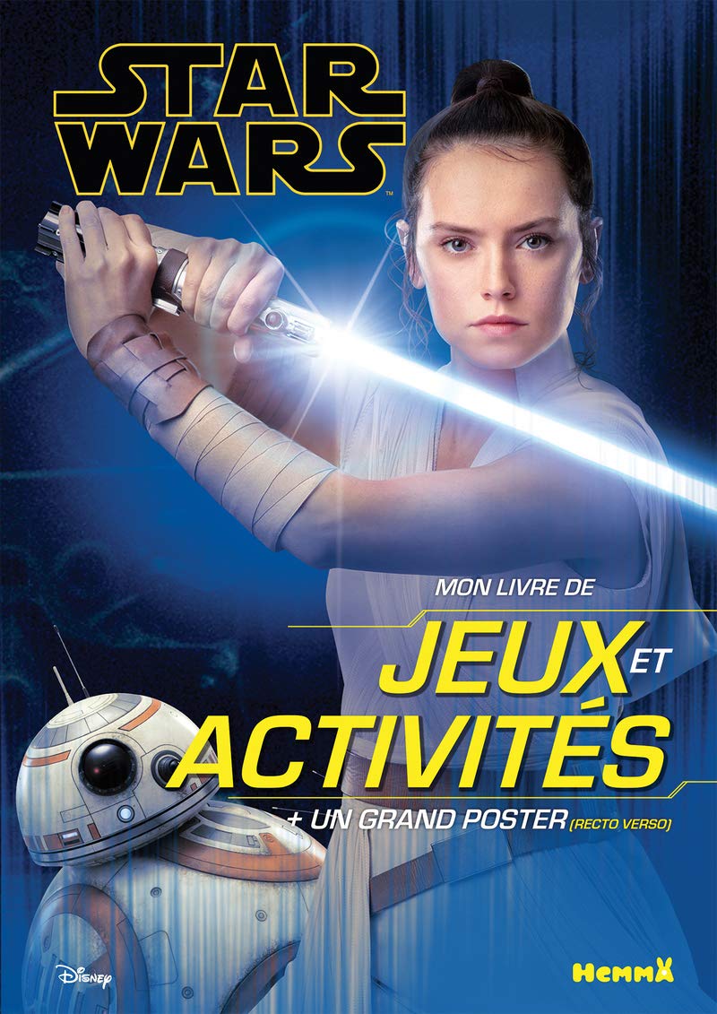 Disney Star Wars L'Ascension de Skywalker Ep IX - Mon livre de jeux et activités + un grand poster