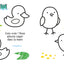 Le printemps - Mes petits coloriages Usborne