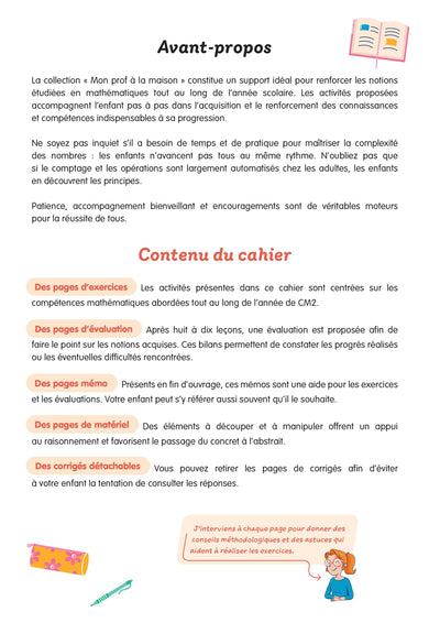 Mon prof à la maison - Maths CM2: Calcul • Numération • Géométrie • Grandeurs et mesures