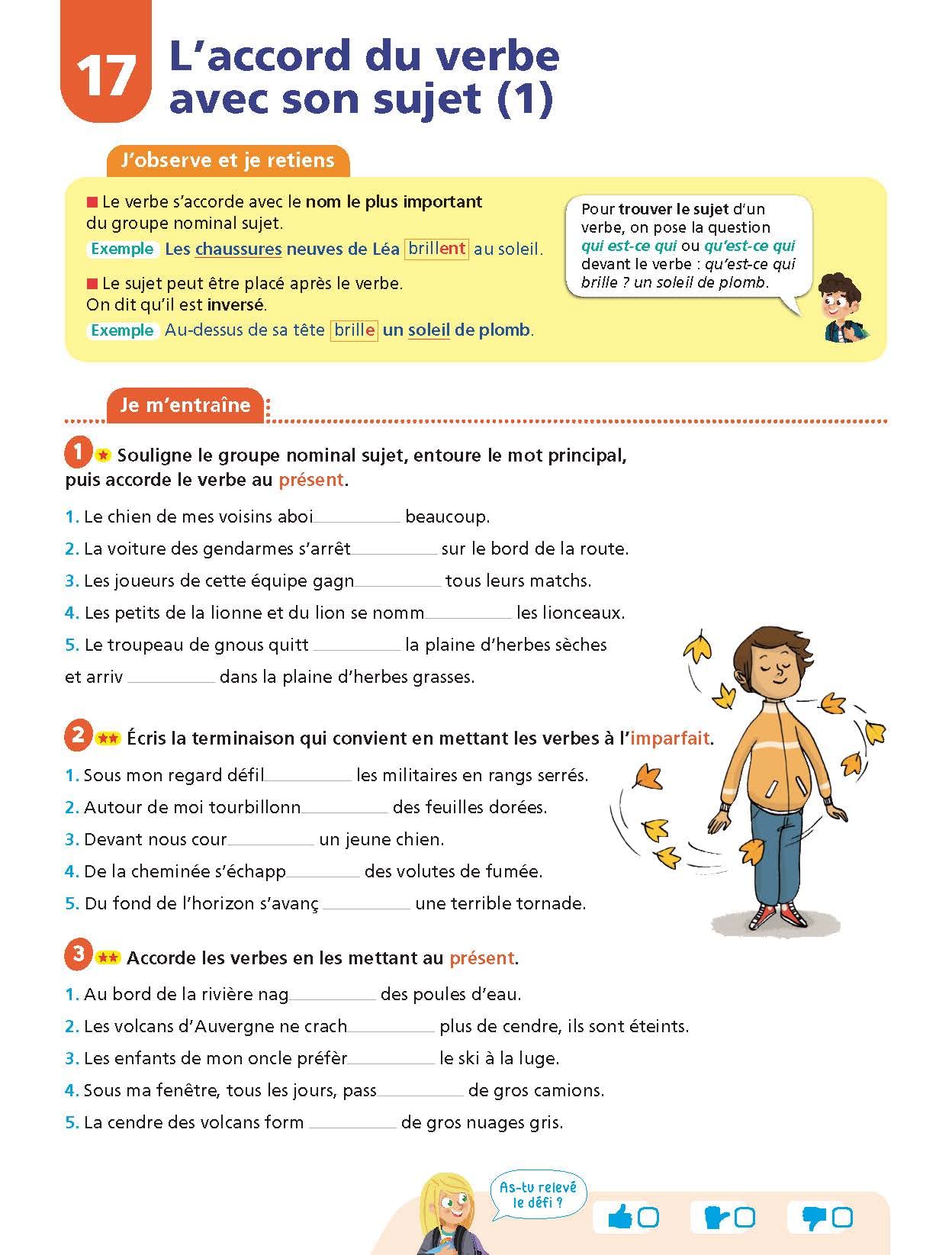Français CM2 - Cahier du jour Cahier du soir