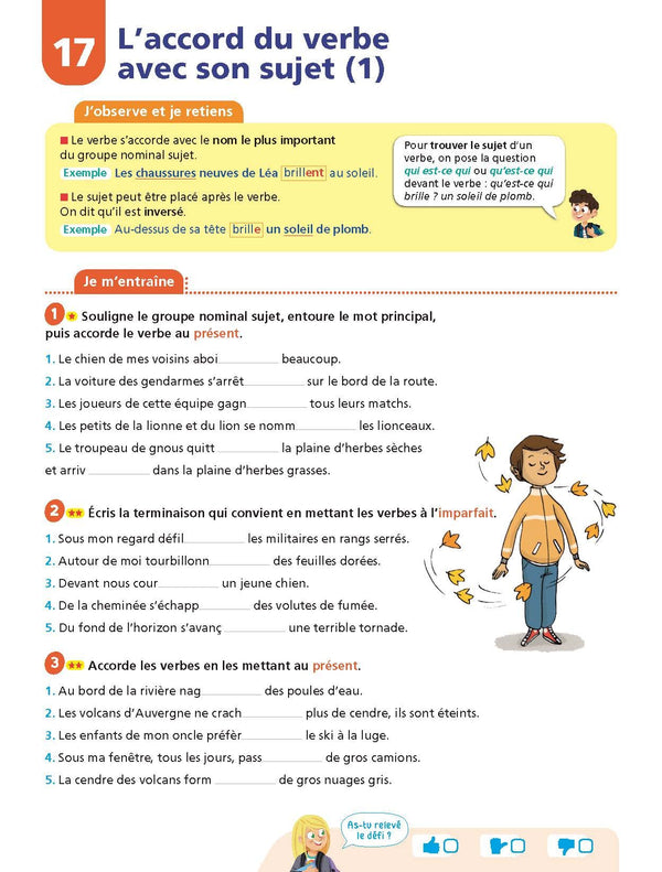 Français CM2 - Cahier du jour Cahier du soir