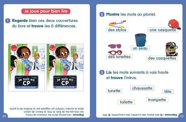 Je suis en CP - Niveau 2 - Les toilettes de l'école