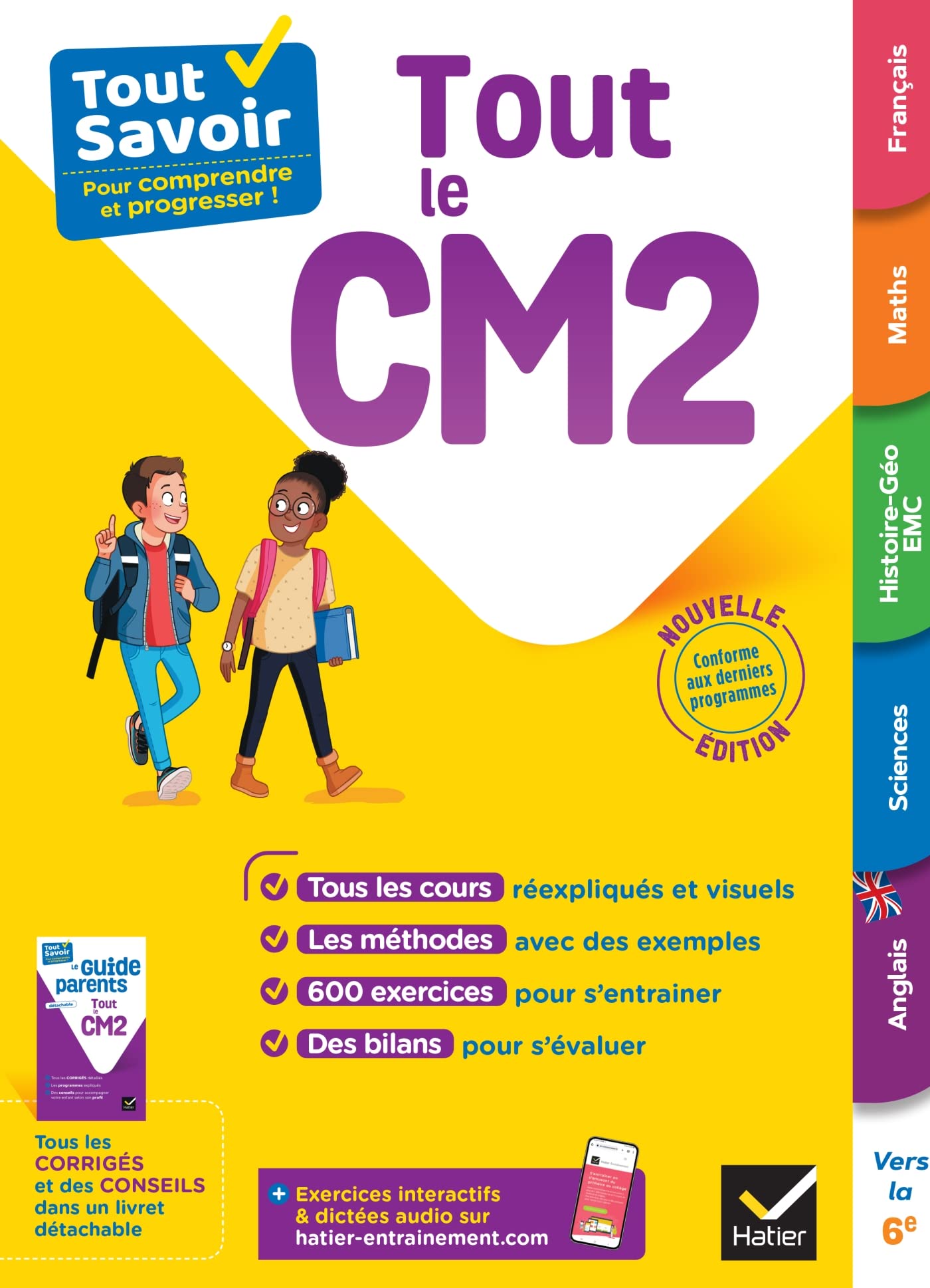 Tout Savoir CM2 - Tout-en-un: cours, méthodes et exercices dans toutes les matières