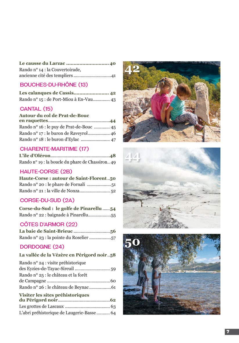 60 Idées rando pour découvrir la France avec ses enfants