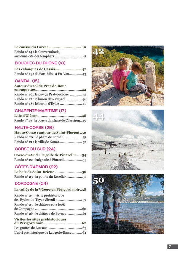 60 Idées rando pour découvrir la France avec ses enfants