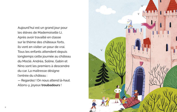 Joyeuse visite au château