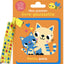 Livre poussette feutrine - petits amis